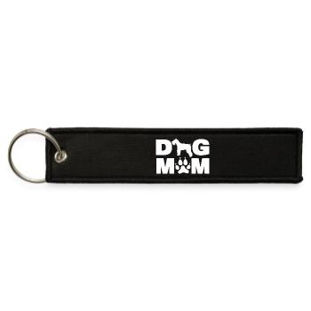 Standard Schnauzer Is Calling Funny Dog Phone Aler - Jet Tag Keychain - black - Front