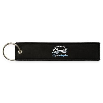 In Search of the Signal - Jet Tag Keychain - black - Front