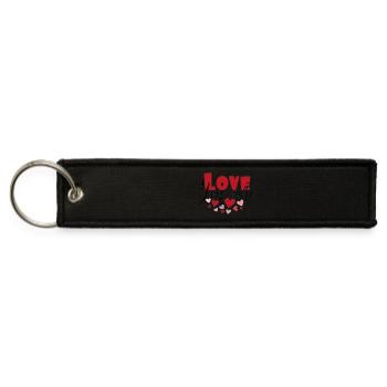 Print Your Personality - Jet Tag Keychain - black - Front