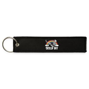 skella gay - Jet Tag Keychain - black - Front