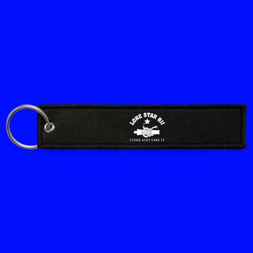 Lone Star BJJ - Come and Take It - White and Red - Jet Tag Keychain