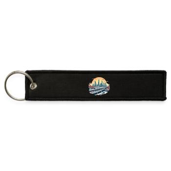 The Future is Egyptian - Jet Tag Keychain - black - Front