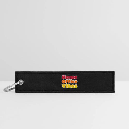 Home Office Vibes Remote Work Design - Jet Tag Keychain