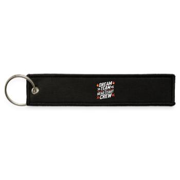 Dream Team Head Start Crew Design - Jet Tag Keychain - black - Front