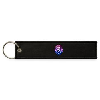 The Mighty Lion - Bi-Sovereign Edition - Jet Tag Keychain - black - Front