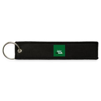 Jujur Itu Baik Typography -  - Jet Tag Keychain - black - Front