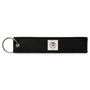 G Daily News Emblem - Jet Tag Keychain - black - Front