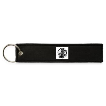 Ninja Shadow Blade Ink - Jet Tag Keychain - black - Front