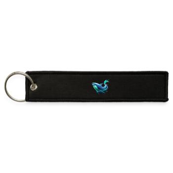 Majestic Shark Wonders - Jet Tag Keychain - black - Front