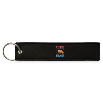 Offizielles Schlaf Shirt Sleepy Sloth Merry - Jet Tag Keychain - black - Front