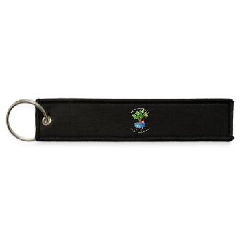 Have yourself a furry little Christmas - Jet Tag Keychain - black - Front