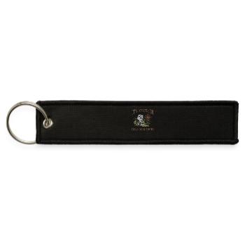 Its another half mile or so Mountain Hiking - Jet Tag Keychain - black - Front
