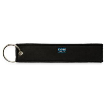 Small Business Entrepreneur Owner - Jet Tag Keychain - black - Front