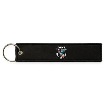 Do My Tattoos Matter Now? EMT Paramedic - Jet Tag Keychain - black - Front