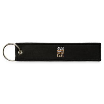 Coffee Espresso Barista Coffee Shop - Jet Tag Keychain - black - Front