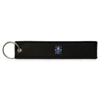 I Can't Fix Stupid Paramedic EMT Medical Technicia - Jet Tag Keychain - black - Front