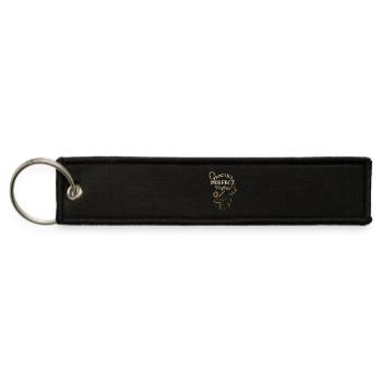 Classical Pianist Piano Life Music Recital Gift - Jet Tag Keychain - black - Front
