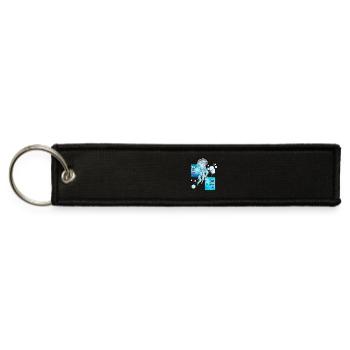 Abyssal Jelly Luminous Depth Journey - Jet Tag Keychain - black - Front