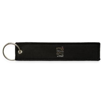Piano Teacher Music Educator Funny Instructor - Jet Tag Keychain - black - Front