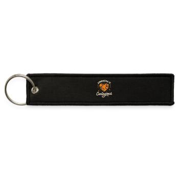Anti Bullying Kindness Stand Up Speak - Jet Tag Keychain - black - Front