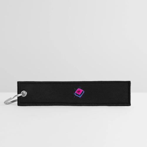 Neon Pixel A Key - Jet Tag Keychain