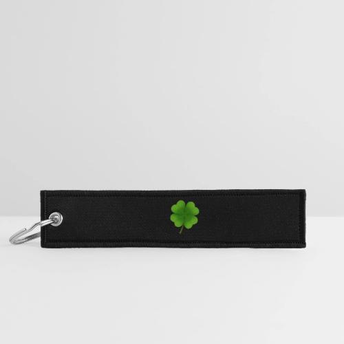 Four leaf clover - Jet Tag Keychain