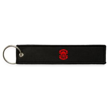 Save a Tree Take a Bike - Jet Tag Keychain - black - Front