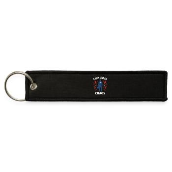 Critical Care Paramedic Advanced EMT ALS Identity - Jet Tag Keychain - black - Front