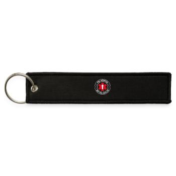 Critical Care Paramedic Advanced EMT ALS Identity - Jet Tag Keychain - black - Front