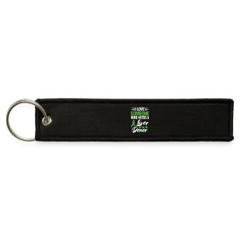  Liver Donation Support Organ Donor Liver - Jet Tag Keychain - black - Front