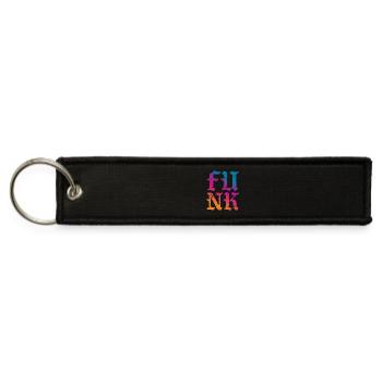Funk Music Vintage - Jet Tag Keychain - black - Front