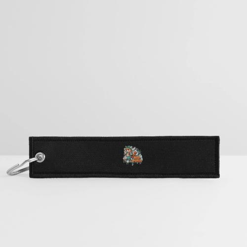 Red Panda Street Graffiti Vibes - Jet Tag Keychain