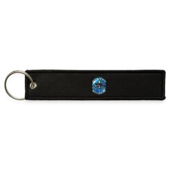 Fisher of Men Globe Cross - Jet Tag Keychain - black - Front