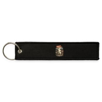 Fancy Rat - Jet Tag Keychain - black - Front
