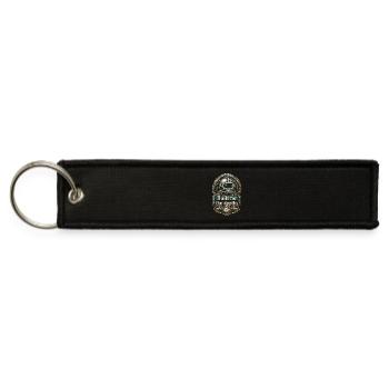 Deep sea worker Built For The Depths - Jet Tag Keychain - black - Front