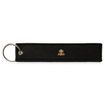 Love Held Nothing Back – John 3:16 - Jet Tag Keychain - black - Front