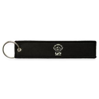 Grandpa Club Eagle Mountain Crest - Jet Tag Keychain - black - Front