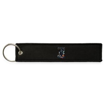 Core of the Planet Environmental Warrior Designs - Jet Tag Keychain - black - Front