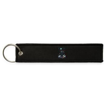 Embrace Earth's Power with Core of the Planet - Jet Tag Keychain - black - Front