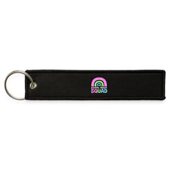 School Nurse Student Nursing - Jet Tag Keychain - black - Front