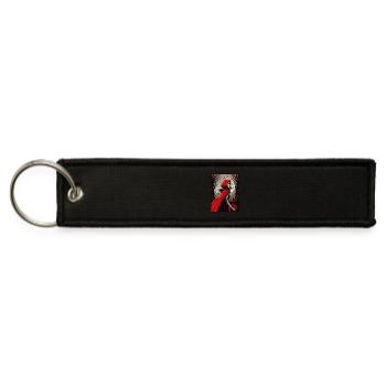 Dire Wolf - Jet Tag Keychain - black - Front