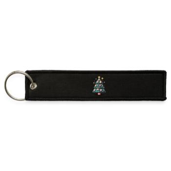 Twinkle Tree - Jet Tag Keychain - black - Front