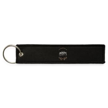 Mom stronger than she knows - Jet Tag Keychain - black - Front