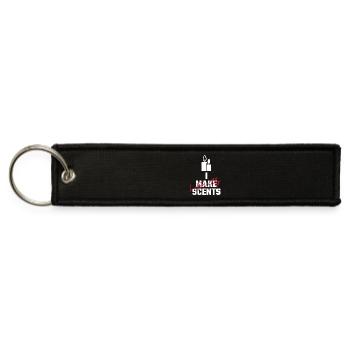 I Make Scents Literally Graphic T-Shirt  - Jet Tag Keychain - black - Front