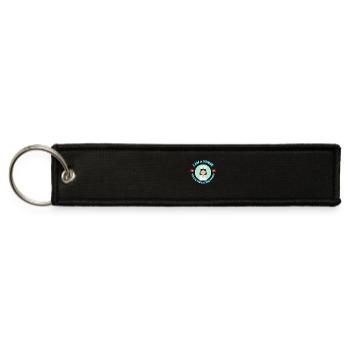 I am a nurse. What’s your superpower? - Jet Tag Keychain - black - Front