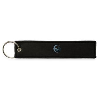 Dire Wolf - Jet Tag Keychain - black - Front