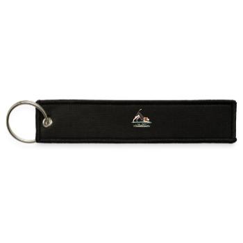Yogi the Downward Dog - Jet Tag Keychain - black - Front