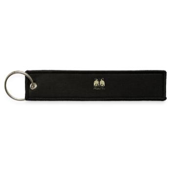 Protect And Defend Immigrants Human Rights - Jet Tag Keychain - black - Front
