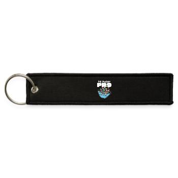 PILL PUSHER PRO - NURSE GIFT - Jet Tag Keychain - black - Front