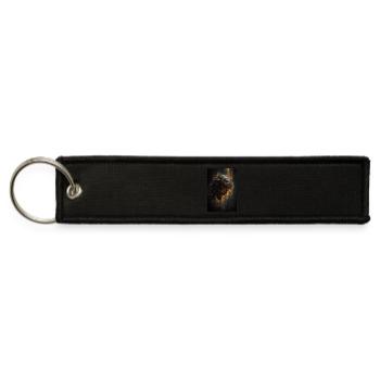 Man of Sorrows – Crowned in Thorns - Jet Tag Keychain - black - Front